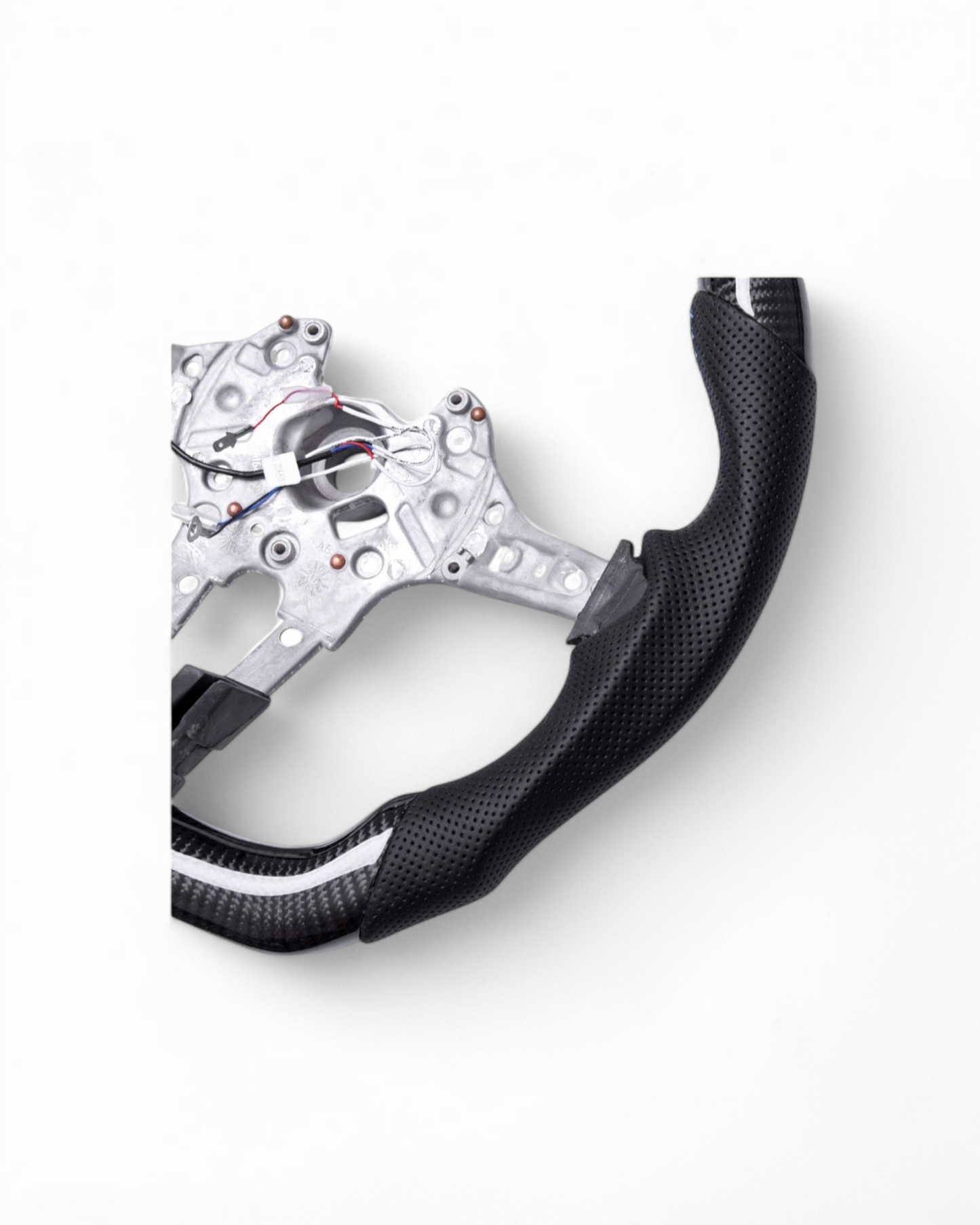 Custom Carbon Fiber Steering Wheel w/ LED – BMW F10 (2011-2017)