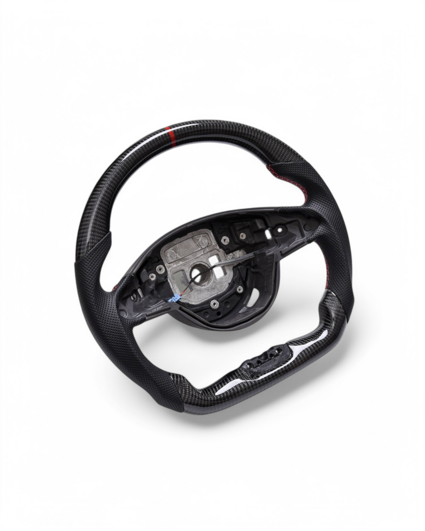 Custom Carbon Fiber Steering Wheel for Mercedes W205 C-Class (2015–2018) & W213 E-Class (2016–2018)