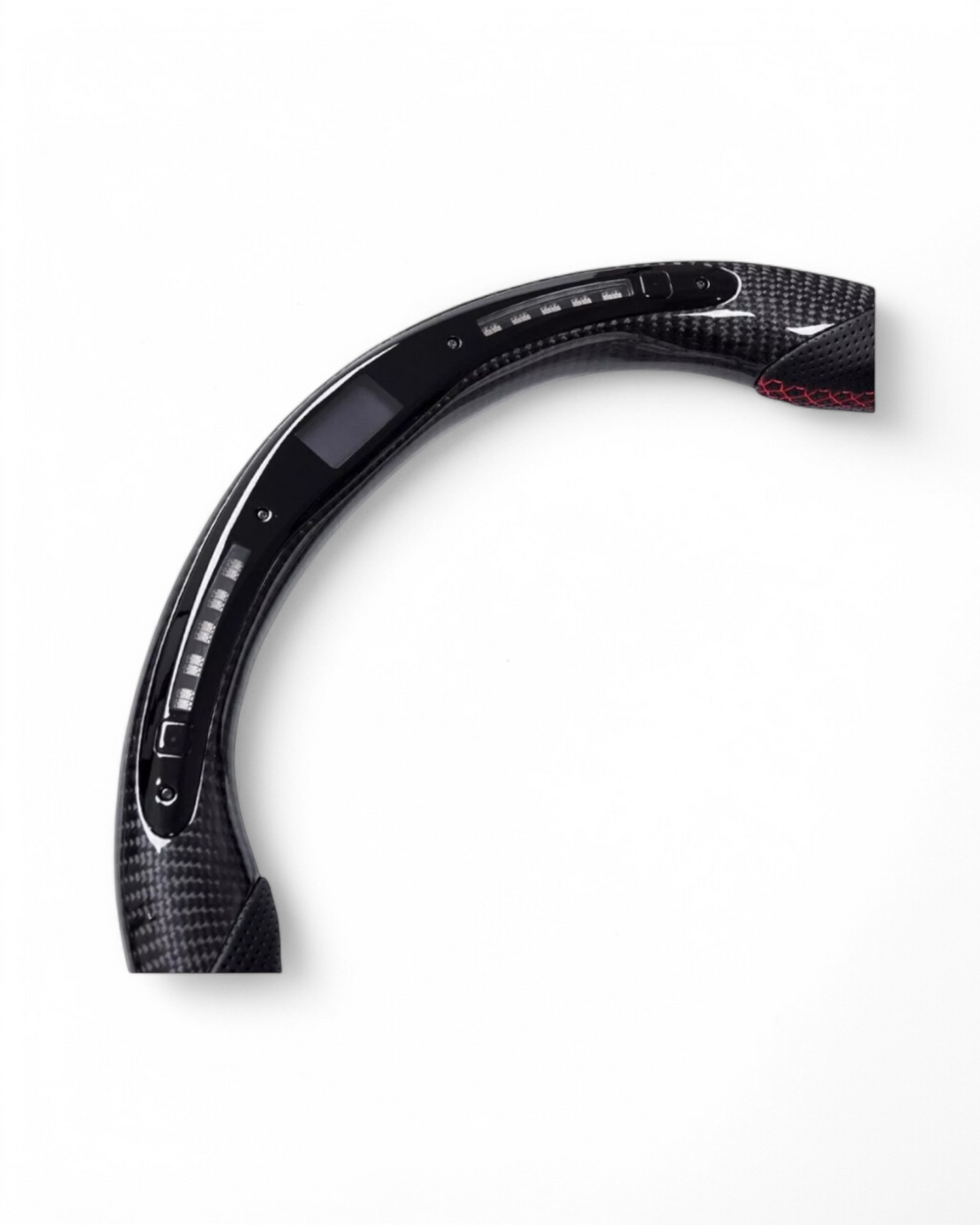 Custom Carbon Fiber Steering Wheel w/ LED for Volkswagen MK6 GTI (2010–2014)