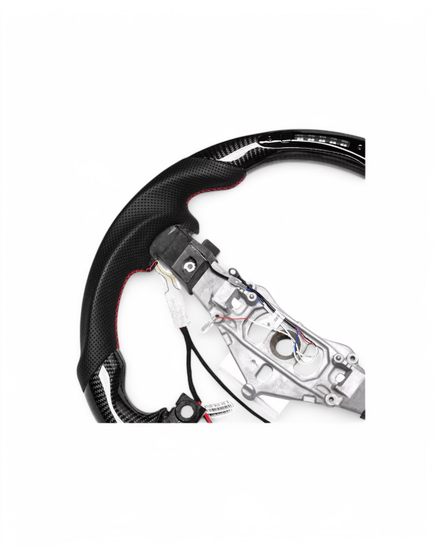 Custom Carbon Fiber Steering Wheel w/ LED For Dodge Challenger (2011–2014)