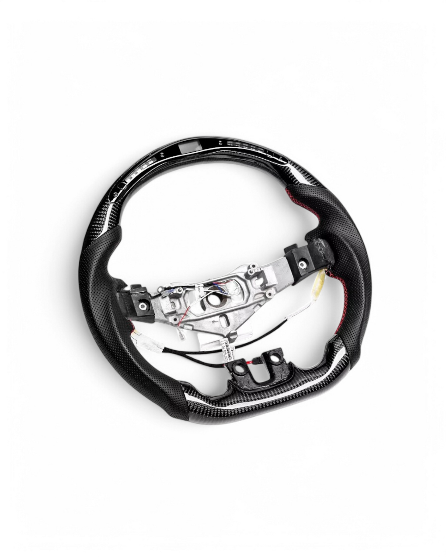 Custom Carbon Fiber Steering Wheel w/ LED For Dodge Challenger (2011–2014)