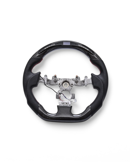 Custom Carbon Fiber Steering Wheel w/ LED For Nissan GT-R R35 (2009–2016)