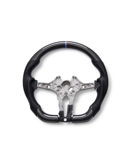 Custom Carbon Fiber Steering Wheel For BMW F30 F80 F82 M3 M4 (2012-2019)