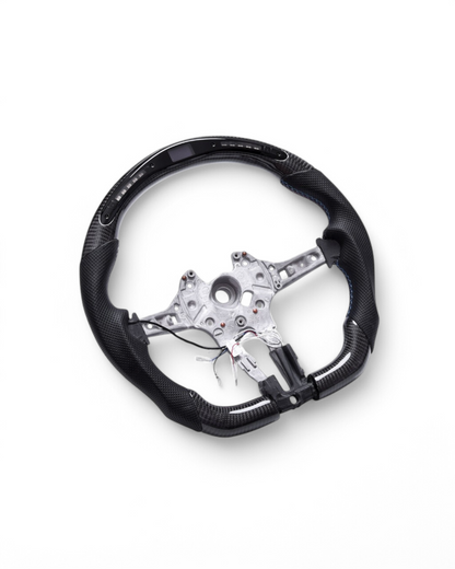 Custom Carbon Fiber Steering Wheel w/ LED – BMW F10 (2011-2017)
