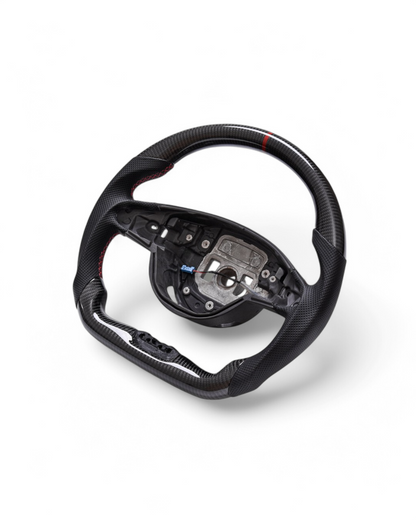 Custom Carbon Fiber Steering Wheel for Mercedes W205 C-Class (2015–2018) & W213 E-Class (2016–2018)