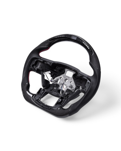 Custom Carbon Fiber Steering Wheel w/ LED For Ford F-150 (2015–2020)