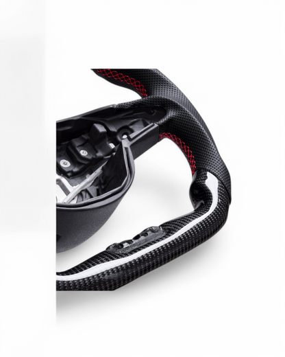 Custom Carbon Fiber Steering Wheel w/ LED for Mercedes W205 C-Class (2015–2018) & W213 E-Class (2016–2018)