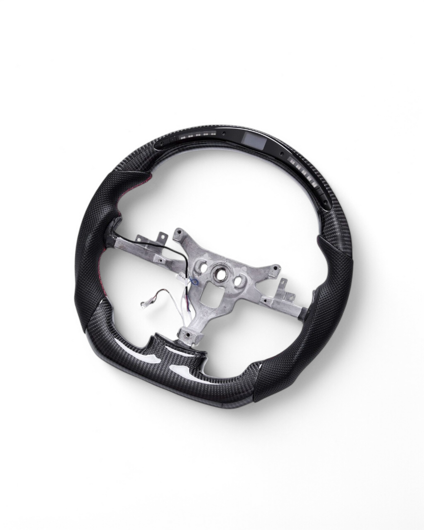 Custom Carbon Fiber Steering Wheel w/ LED For Chevrolet Corvette C6 (2005–2013)