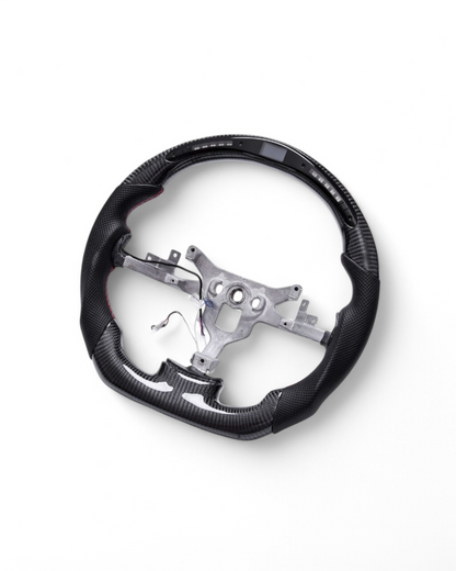 Custom Carbon Fiber Steering Wheel w/ LED For Chevrolet Corvette C6 (2005–2013)