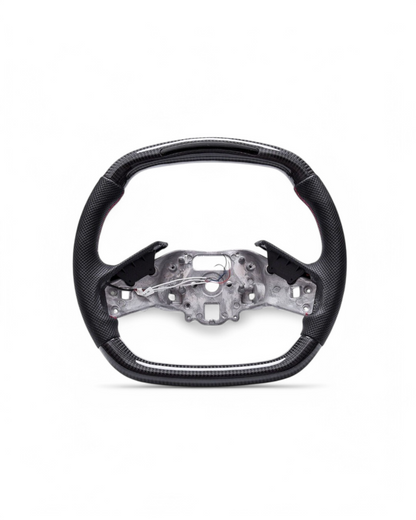 Custom Carbon Fiber Steering Wheel w/ LED – Chevrolet Corvette C8 (2020–2025)