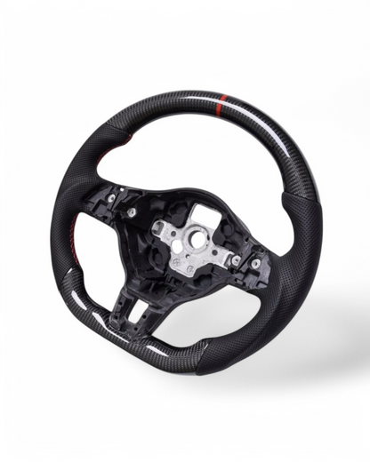 Custom Carbon Fiber Steering Wheel for Volkswagen MK6 GTI (2010–2014)
