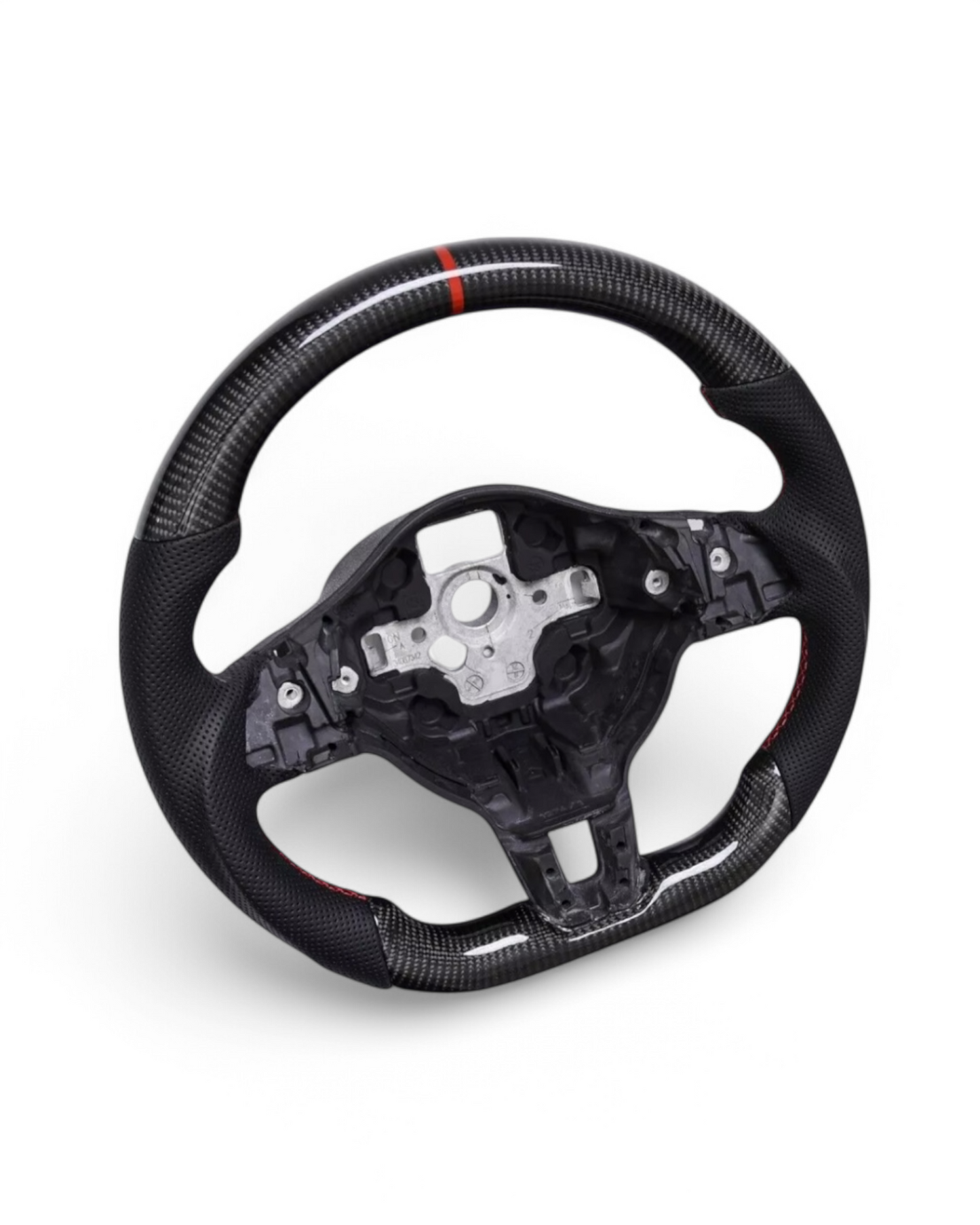 Custom Carbon Fiber Steering Wheel for Volkswagen MK6 GTI (2010–2014)
