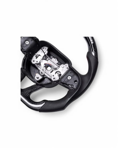 Custom Carbon Fiber Steering Wheel w/ LED For Dodge Challenger (2015–Present)