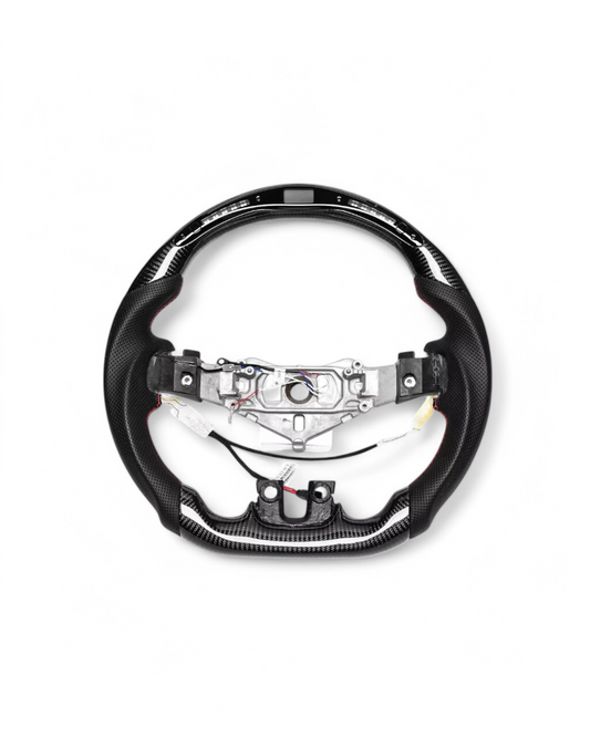 Custom Carbon Fiber Steering Wheel w/ LED For Dodge Challenger (2011–2014)