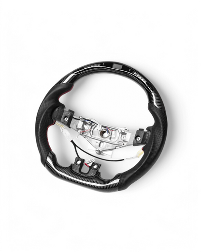 Custom Carbon Fiber Steering Wheel w/ LED For Dodge Challenger (2011–2014)