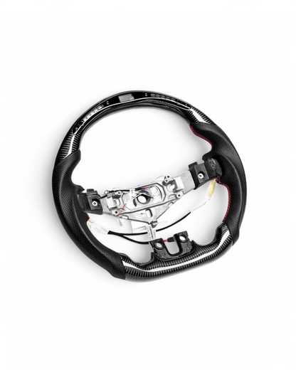 Custom Carbon Fiber Steering Wheel w/ LED For Dodge Challenger (2011–2014)